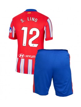 Atletico Madrid Samuel Lino #12 Dječji Domaci Dres kompleti 2024-25 Kratak Rukavima (+ kratke hlače)